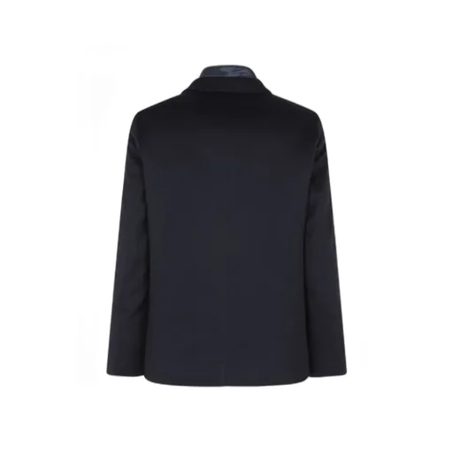 Straight Hem Layered Jacket