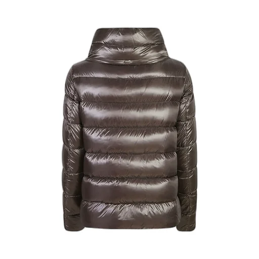 Funnel Neck Quilted Padded Jacket