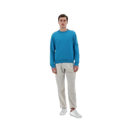 Flap-Pocket Detailed Crewneck Sweatshirt