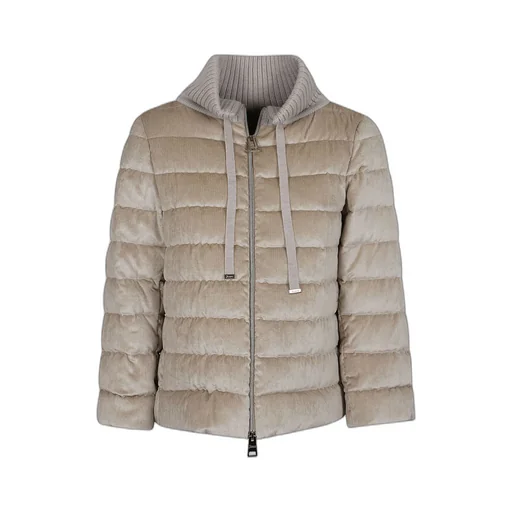 Zip-Up Quilted Jacket