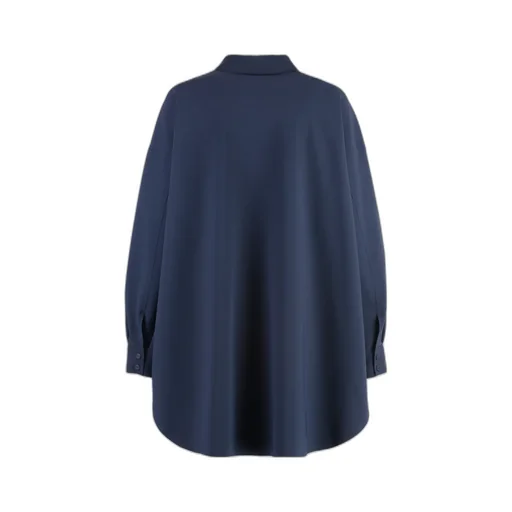 Scuba Single-Breasted Stretched Coat