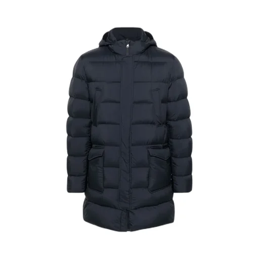 Quilted Hooded Puffer Coat