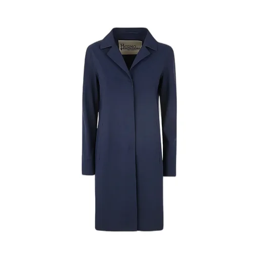 Single-Breasted Scuba Coat