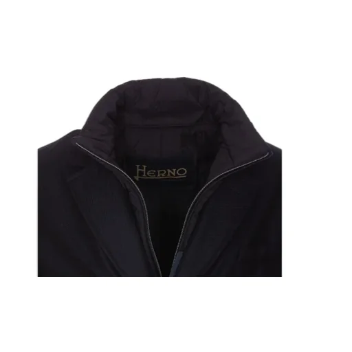 Hybrid High-Neck Single-Breasted Coat