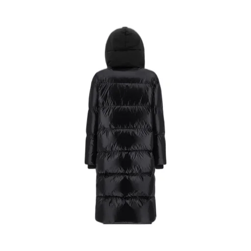 Hooded Quilted Down Coat