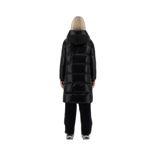 Hooded Quilted Down Coat