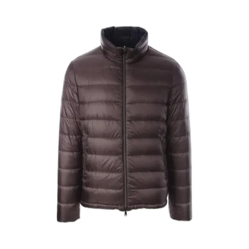 Reversible Zip-Up Quilted Padded Jacket