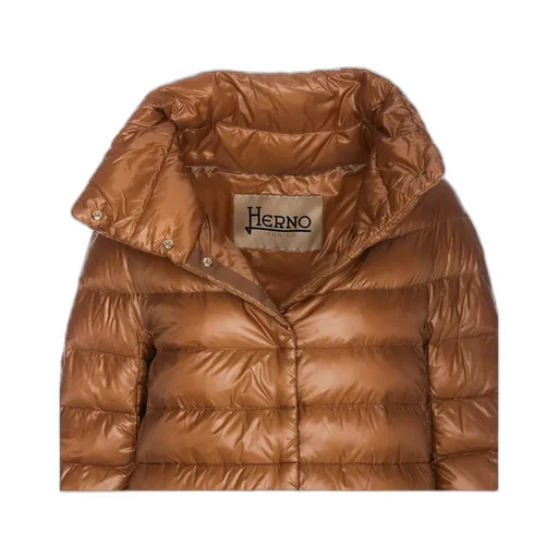 High-Neck Down Coat