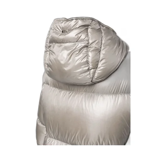 Padded Down-Feather Zip-Up Jacket