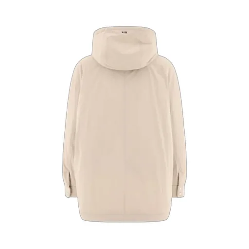 Hooded Drawstring Puffer Jacket