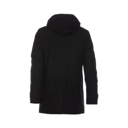 Gortex Logo-Printed Drawstring Hooded Coat