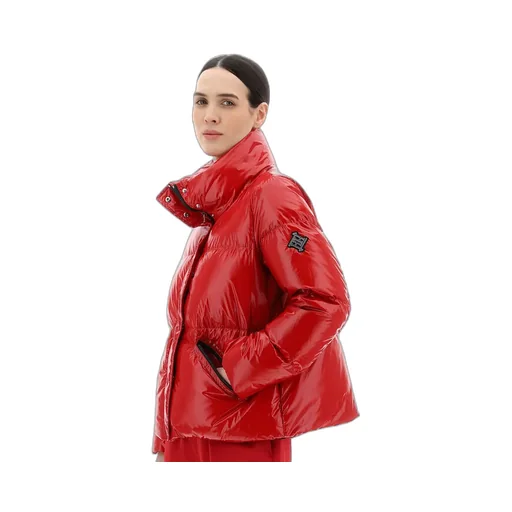 Logo-Patch Quilted Jacket