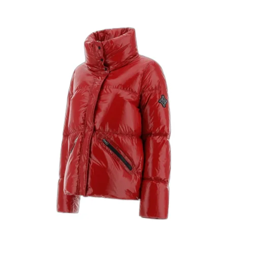 Logo-Patch Quilted Jacket