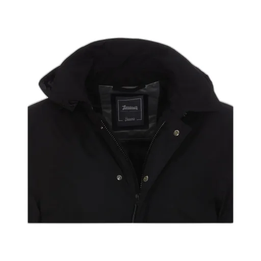 Gortex Logo-Printed Drawstring Hooded Coat