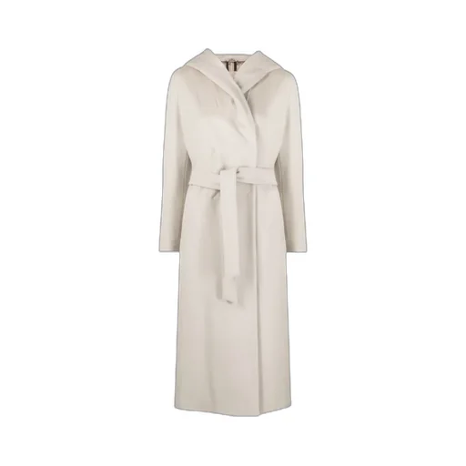 Hooded Virgin Wool Coat