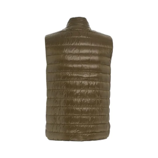 High-Neck Reversible Padded Vest