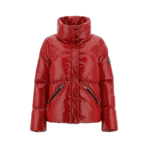 Logo-Patch Quilted Jacket