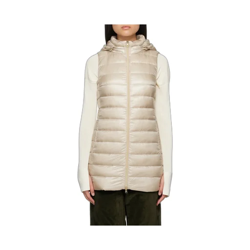 Zip-Up Hooded Padded Gilet