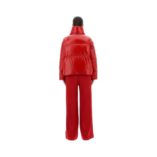 Logo-Patch Quilted Jacket