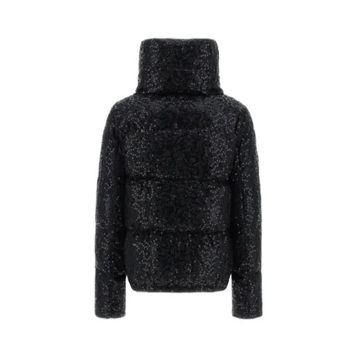 Embellished Zip-Up Coat