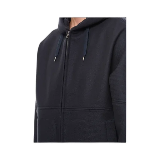 Zip-Up Drawstring Coat