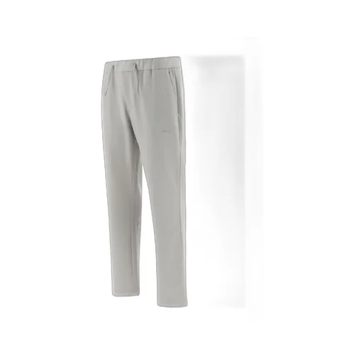 Drawstring Straight-Leg Trousers