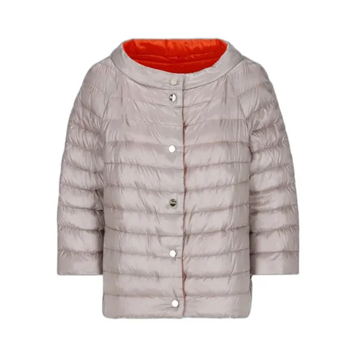 Reversible Buttoned Padded Jacket