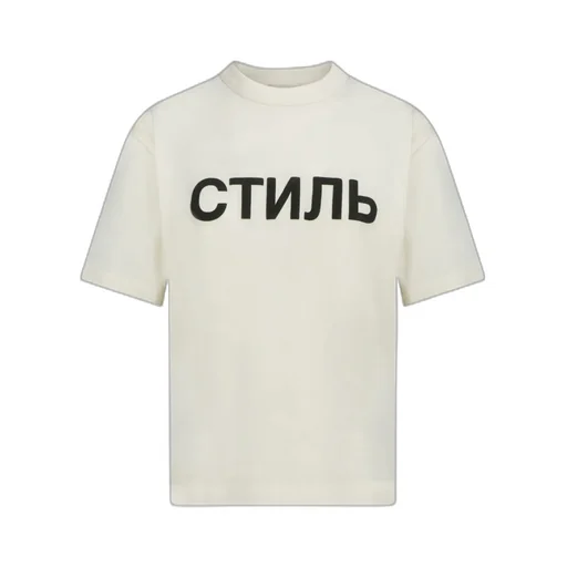 Logo Printed Crewneck T-Shirt