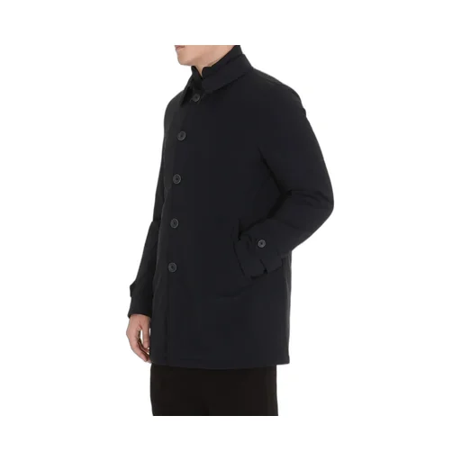 Buttoned Down High-Neck Coat