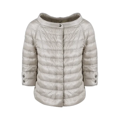 Cropped Sleeve Down Jacket