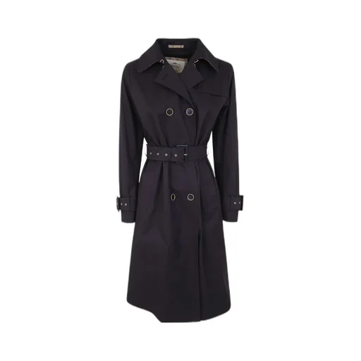 Double Breasted Belted Coat