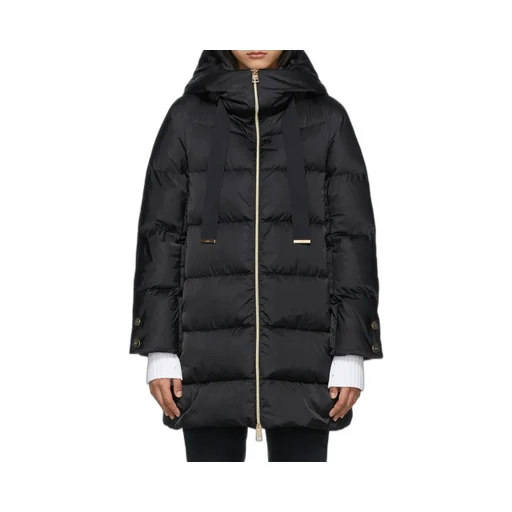 Hooded A-Shape Coat