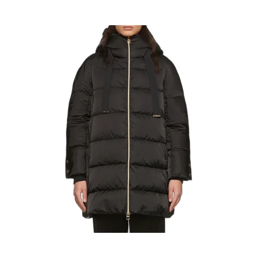 Hooded A-Shape Coat