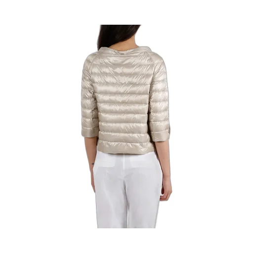 Cropped Sleeve Down Jacket