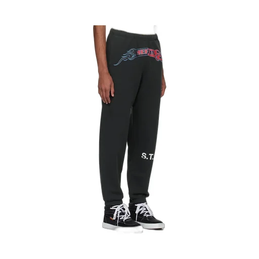 Logo-Print Cotton Track Pants