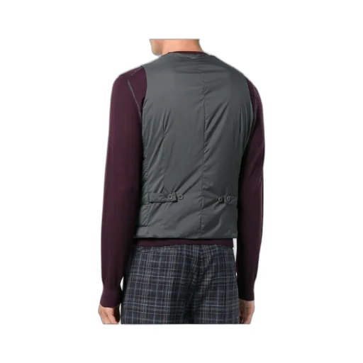 Padded Button-Up Gilet