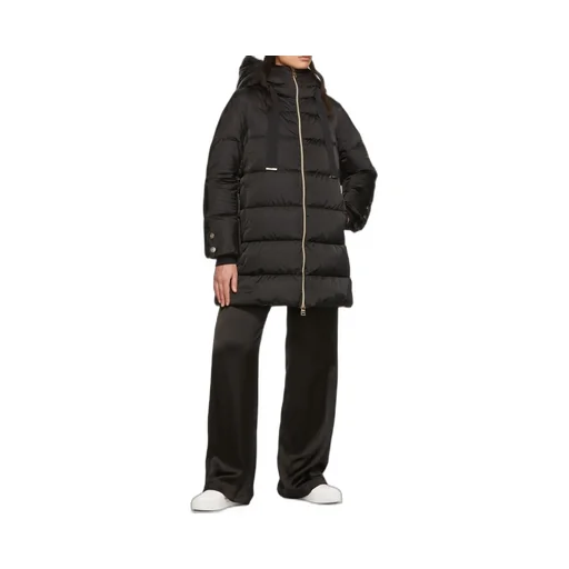 Hooded A-Shape Coat