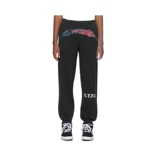 Logo-Print Cotton Track Pants