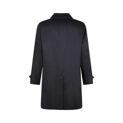 Single-Breasted Long-Sleeved Coat
