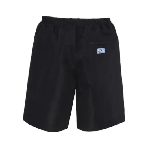 Logo Patch Knee-Length Track Shorts