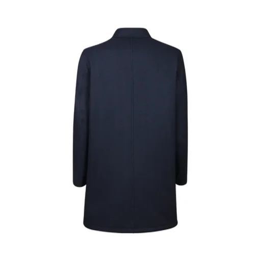 Single-Breasted Straight Hem Coat