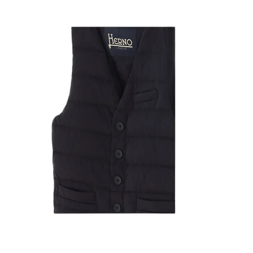 Padded Button-Up Gilet