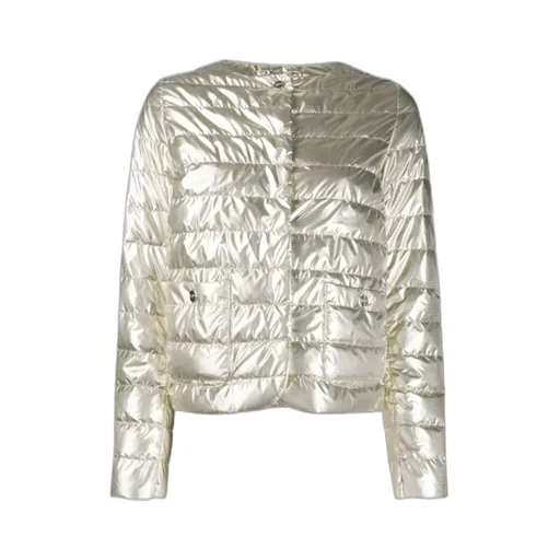 Shiny Effect Puffer Jacket