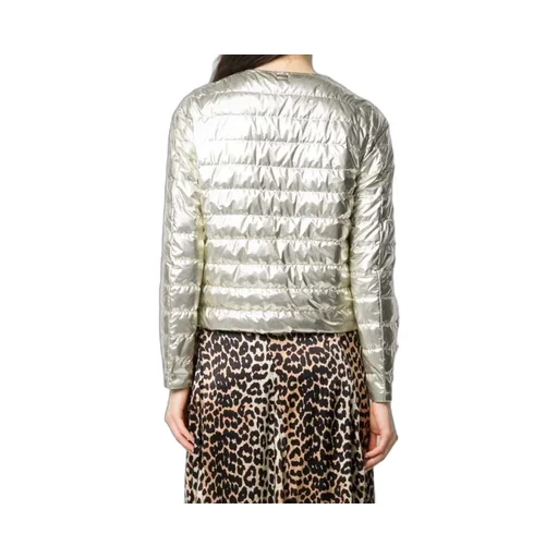 Shiny Effect Puffer Jacket