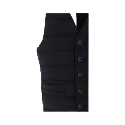 Padded Button-Up Gilet