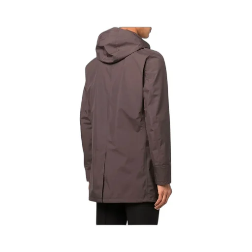 Hooded Zip-Up Raincoat