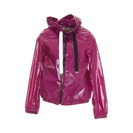 High-Shine Drawstring Jacket