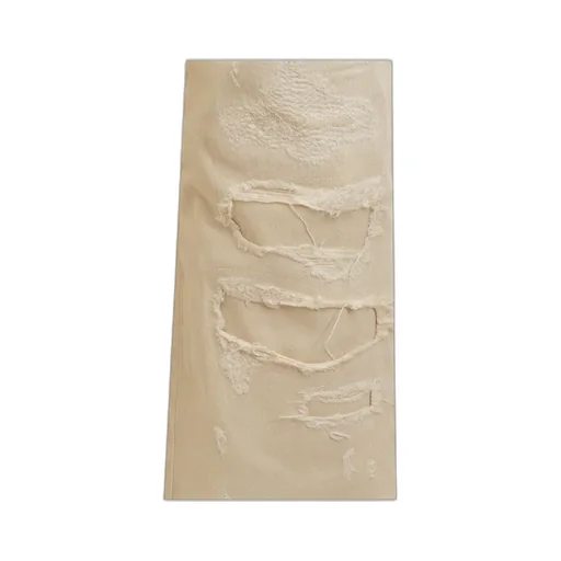 Straight-Leg Logo Patch Distressed Jeans