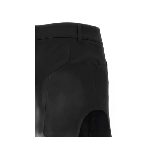 Logo Patch Cut-Out Skirt