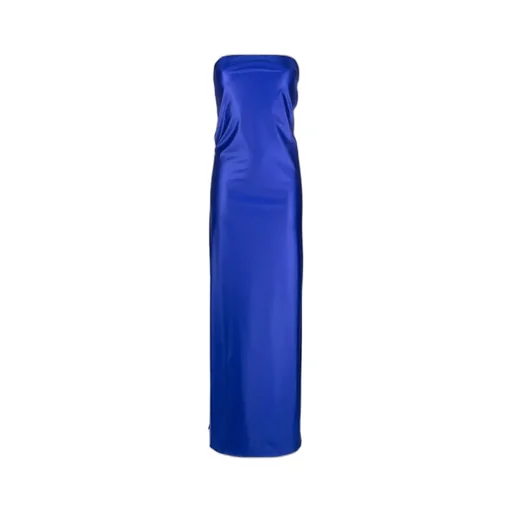 Carabiner Cut-Out Strapless Dress